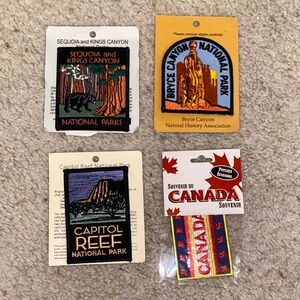 National Parks and Canada Patches Bundle